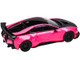 BMW i8 Liberty Walk Hot Pink Black 1/64 Diecast Model Car Paragon PA-55150