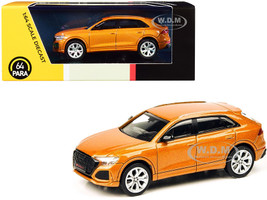 Audi RS Q8 Dragon Orange Metallic 1/64 Diecast Model Car Paragon PA-55173
