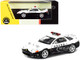 Mitsubishi GTO RHD Right Hand Drive Japanese Police White Black 1/64 Diecast Model Car Paragon PA-65136