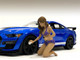 Alisa Bikini Car Wash Girl Figurine 1/18 Scale Models American Diorama 76265
