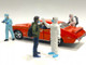 Hazmat Crew Figurine VI 1/18 Scale Models American Diorama 76272