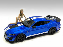 Bikini Car Wash Girls 4 piece Figurine Set for 1/18 Scale Models by American ... 