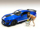 Cindy with Bucket Bikini Car Wash Girl Figurine 1/24 Scale Models American Diorama 76364