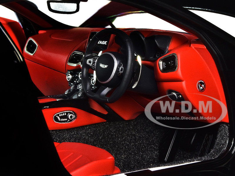 2019 Aston Martin Vantage RHD Right Hand Drive Jet Black Red