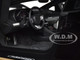 Lamborghini Aventador Liberty Walk LB-Works Gloss Black Gold Accents Limited Edition 1/18 Model Car Autoart 79184