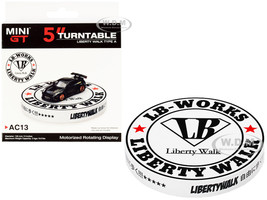 Rotary Display Turntable 5 Inches Liberty Walk Type A 1/64 Scale Models True Scale Miniatures MGTAC13