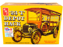 Skill 2 Model Kit 1923 Ford T Depot Hack 2-in-1 Kit 1/25 Scale Model AMT AMT1237