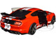 2020 Ford Mustang Shelby GT500 Red White Stripes 1/18 Diecast Model Car Solido S1805903