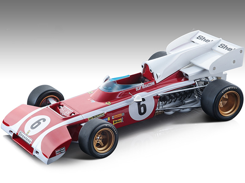 Ferrari 312 B2 #6 Clay Regazzoni Formula One F1 South Africa GP 1972 Mythos Series Limited Edition 155 pieces Worldwide 1/18 Model Car Tecnomodel TM18-194C