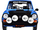 1980 Autobianchi A112 Abarth Blue Chardonnet Rally Car 1/18 Diecast Model Car Solido S1803801