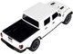 2021 Jeep Gladiator Rubicon Closed Top Pickup Truck White 1/24 1/27 Diecast Model Car Motormax 79368