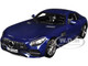2019 Mercedes Benz AMG GT S Dark Blue Metallic 1/18 Diecast Model Car Norev 183740