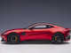 2019 Aston Martin Vantage RHD Right Hand Drive Hyper Red Metallic Carbon Top 1/18 Model Car Autoart 70277
