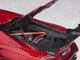 Lamborghini Aventador Liberty Walk LB-Works Hyper Red Metallic Gold Accents Limited Edition 1/18 Model Car Autoart 79182