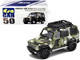 Mercedes Benz G-Class Roof Rack Military Camouflage 1ST Special Edition 1/64 Diecast Model Car Era Car MB214X4RF50