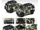 Mercedes Benz G-Class Roof Rack Military Camouflage 1ST Special Edition 1/64 Diecast Model Car Era Car MB214X4RF50