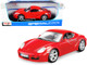 Porsche Cayman S Red 1/18 Diecast Model Car Maisto 31122