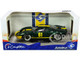 Ford GT40 Mk1 RHD Right Hand Drive #61 Racing Custom Green Metallic Yellow Stripes Competition Series 1/18 Diecast Model Car Solido S1803004
