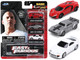 Fast & Furious Movie 3 piece Set Series 4 Nano Hollywood Rides Series Diecast Model Cars Jada 32482