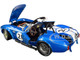 Shelby Cobra 427 S/C #21 Blue Metallic White Stripes 1/18 Diecast Model Car Shelby Collectibles SC112