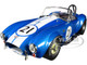 Shelby Cobra 427 S/C #21 Blue Metallic White Stripes 1/18 Diecast Model Car Shelby Collectibles SC112