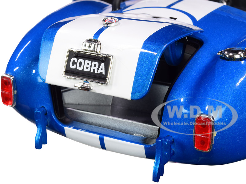 新品　1/18 SHELBY COBRA 427 S/C Light Blue Shelby Cobra 427 S/C Sapphire Blue Metallic with White