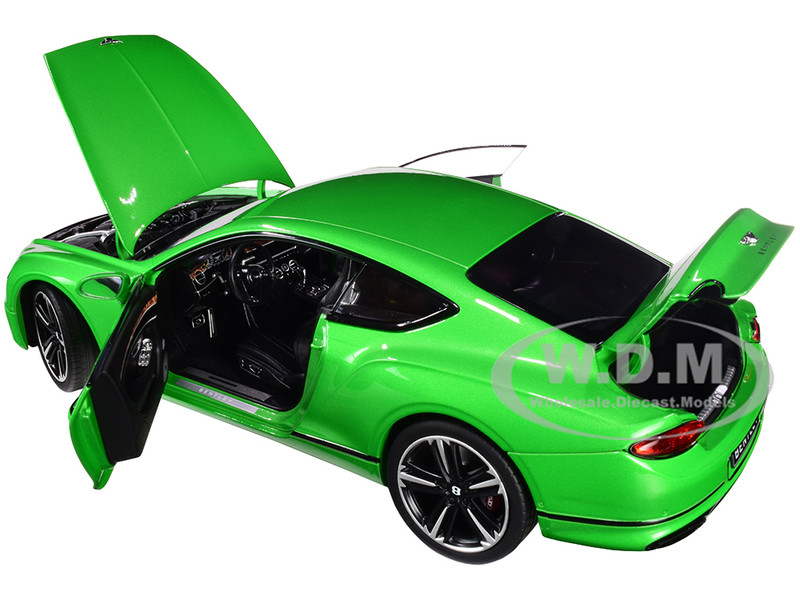 2018 Bentley Continental GT Apple Green Metallic 1/18 Diecast Model Car by  Norev