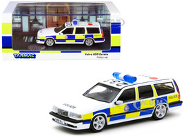 Volvo 850 Estate RHD Right Hand Drive GMP Greater Manchester Police United Kingdom Police Car 1/64 Diecast Model Car Tarmac Works T64-039-PC