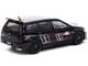 Mitsubishi Lancer Evolution Wagon RHD Right Hand Drive Ralliart Black Graphics 1/64 Diecast Model Car Tarmac Works T64-042-RLA