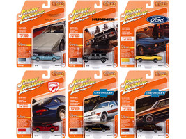 Classic Gold Collection 2021 Set A 6 Cars Release 1 Limited Edition 3000 pieces Worldwide 1/64 Diecast Model Cars Johnny Lightning JLCG024A