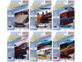 Classic Gold Collection 2021 Set B 6 Cars Release 1 Limited Edition 3000 pieces Worldwide 1/64 Diecast Model Cars Johnny Lightning JLCG024 B