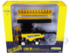 New Holland CR8.90 Combine Yellow Corn Head Draper Head New Holland Agriculture Series 1/64 Diecast Models ERTL TOMY 13870