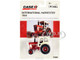 International Harvester 1066 Tractor Red Cream Case IH Agriculture Series 1/64 Diecast Model ERTL TOMY 44081