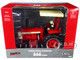 International Harvester 666 Hydro Tractor Fender Radio ROPS Red Cream Case IH Agriculture Series 1/16 Diecast Model ERTL TOMY 44219