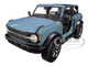 2021 Ford Bronco Badlands Blue Special Edition 1/18 Diecast Model Car Maisto 31457