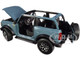 2021 Ford Bronco Badlands Blue Special Edition 1/18 Diecast Model Car Maisto 31457