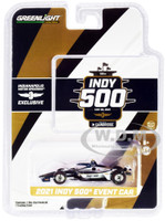 Dallara IndyCar Event Car 105th Running Indianapolis 500 2021 1/64 Diecast Model Car Greenlight 11508