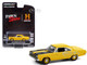 1969 Plymouth Road Runner Yellow Black Stripes Pawn Stars 2009 TV Series Hollywood Series Release 31 1/64 Diecast Model Car Greenlight 44910 D