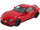 2021 Toyota Supra GR 3.0 Renaissance Red Black Wheels USA Exclusive Series 1/18 Model Car GT Spirit ACME US038