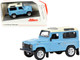Land Rover Defender Light Blue Cream Top 1/64 Diecast Model Car Schuco 452027500
