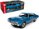 1971 Buick Grand Sport GS Stage 1 Stratomist Blue Metallic Class of 1971 American Muscle 30th Anniversary 1/18 Diecast Model Car Autoworld AMM1257