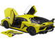 Lamborghini Aventador SVJ Giallo Tenerife Pearl Yellow 1/18 Model Car Autoart 79175