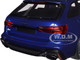 2019 Audi RS 6 Avant Blue Metallic Limited Edition 402 pieces Worldwide 1/18 Diecast Model Car Minichamps 155018011