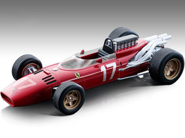 Ferrari 312 F1 #17 John Surtees Formula One F1 Monaco Grand Prix 1966 Mythos Series Limited Edition 205 pieces Worldwide 1/18 Model Car Tecnomodel TM18-163C