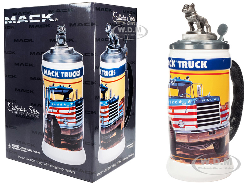 Collector Stein 10" Mack DM800 King of the Highway Haulers MPC AWAC010