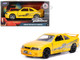 Leon's Nissan Skyline GT-R BCNR33 Yellow Metallic Graphics Fast & Furious Series 1/32 Diecast Model Car Jada 99515
