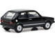 Volkswagen Golf GTI Black Silver Stripes 1/64 Diecast Model Car Schuco 452027700