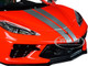 2020 Chevrolet Corvette C8 Stingray Red Silver Racing Stripes Timeless Legends 1/24 Diecast Model Car Motormax 79360