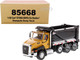 CAT Caterpillar CT660 SBFA Ox Bodies Stampede Dump Truck Yellow Black 1/50 Diecast Model Diecast Masters 85668