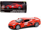2020 Chevrolet Corvette C8 Stingray Coupe Red Official Pace Car 104th Running of the Indianapolis 500 1/24 Diecast Model Car Greenlight 18258